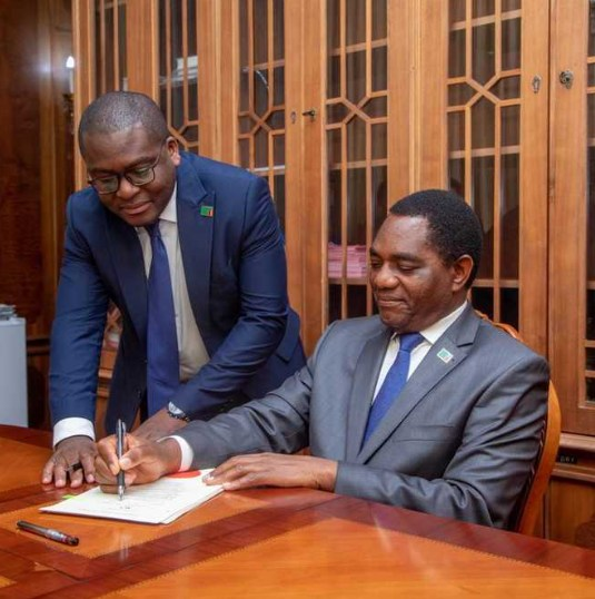 HH SIGNS OCCUPATIONAL HEALTH AND SAFETY ACT INTO LAW