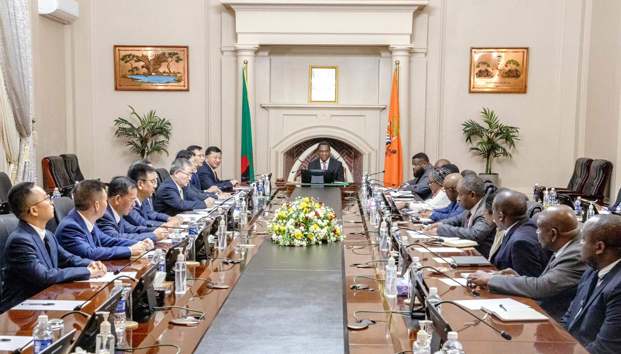 TAZARA UPGRADE DEEPENS ZAMBIA&ndash;CHINA PARTNERSHIP, HH