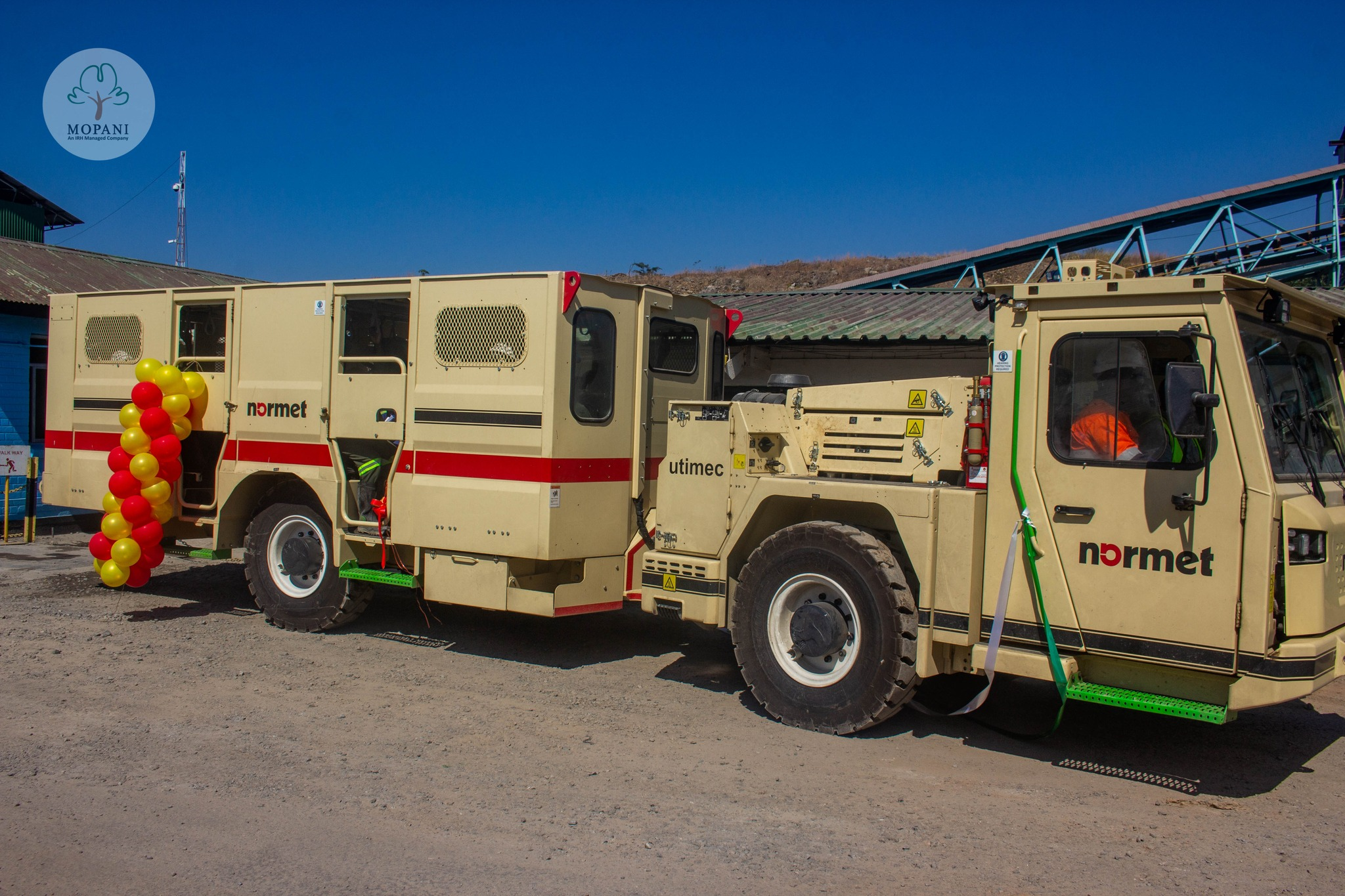 MOPANI UNVEILS UNDERGROUND MAN-RIDING BUSES