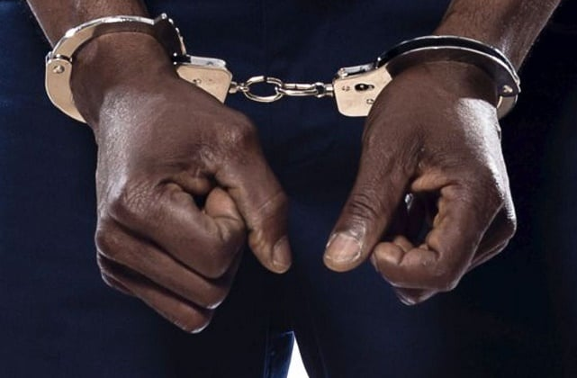 THREE COPS SENTENCED TO LIFE FOR COPPER ROBBERY 